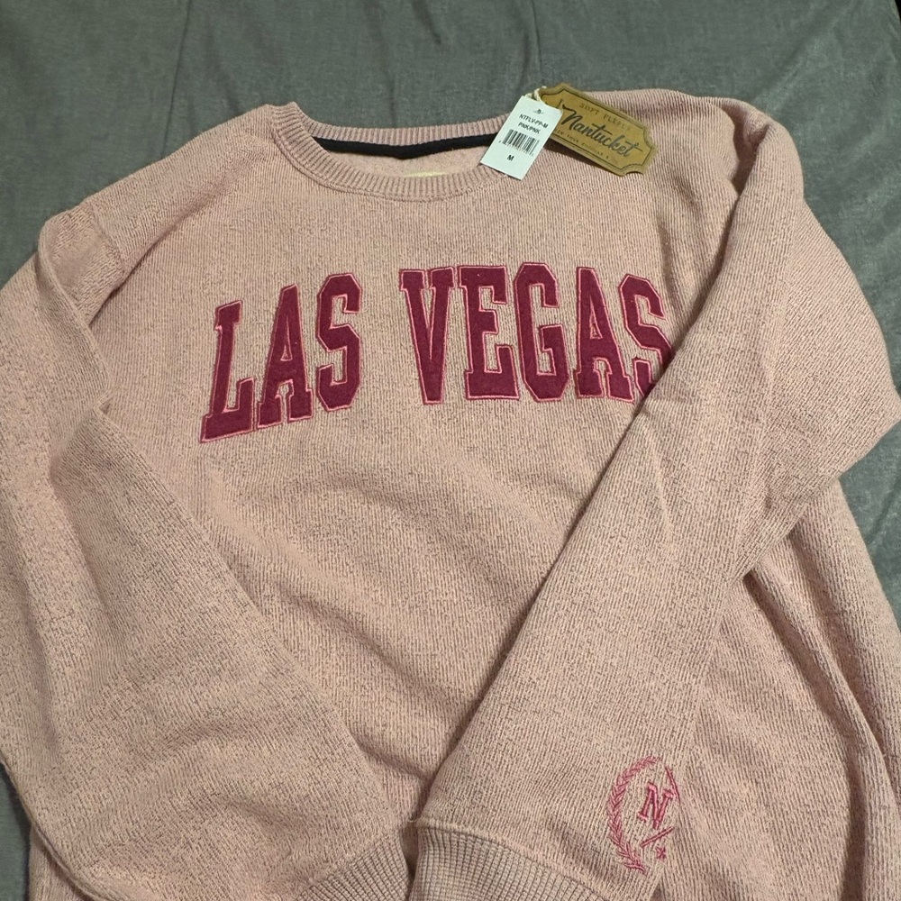 Las Vegas Pink Sweater